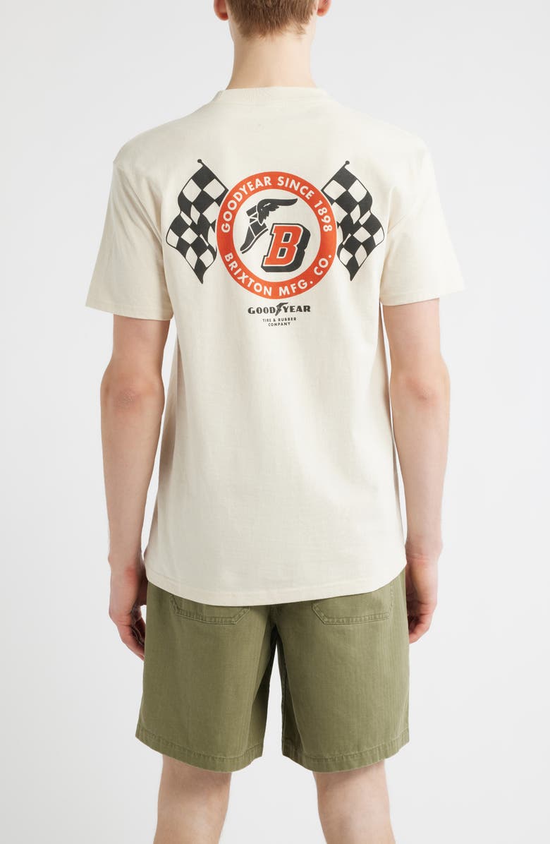 Brixton Goodyear Speedway Graphic T-Shirt, Alternate, color, 