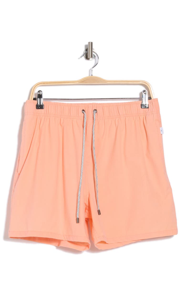 Vintage Summer Vintage Wash Volley Swim Shorts, Alternate, color, Orange