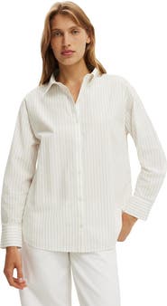 Cotton On Women's Ella Wrap Long Sleeve Shirt