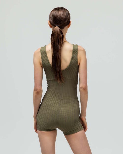 Reformer The Textured Runsie In Green