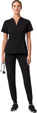 JAANUU Silex Women's 6-Pocket Slim Mid-Rise Scrub Jogger