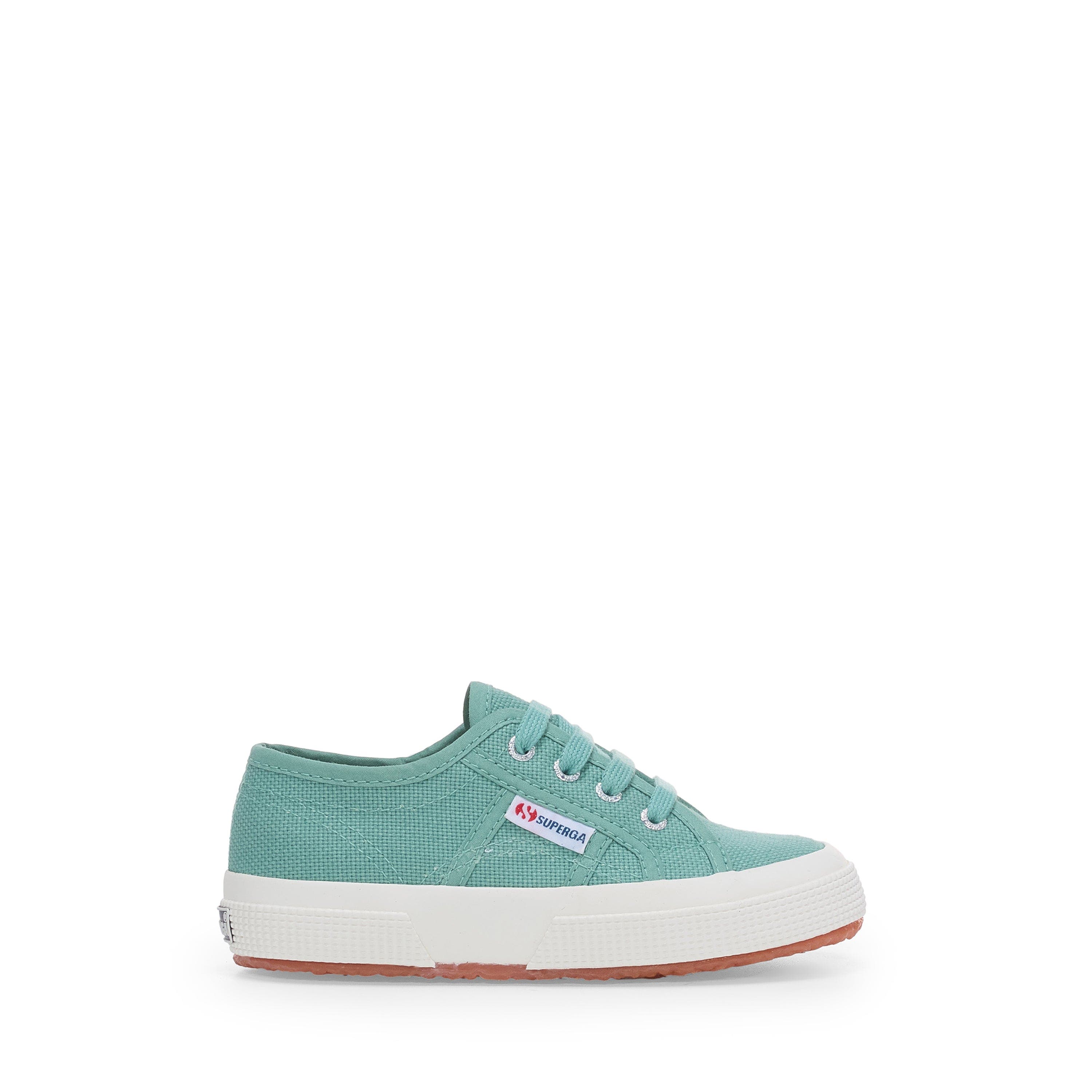 Superga 2750 Kids Jcot Classic Sneakers, Main, color, Green Feldspar Avorio