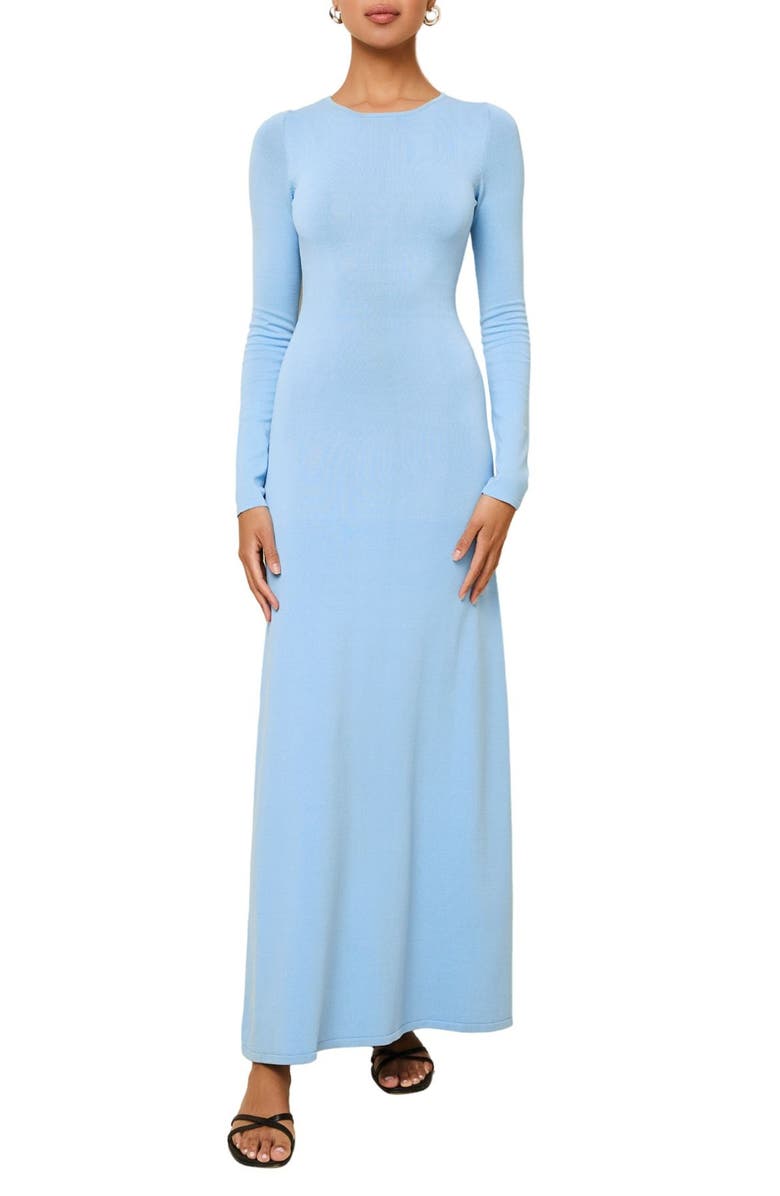 Solid & Striped The Dora Long Sleeve Sweater Dress, Main, color, 