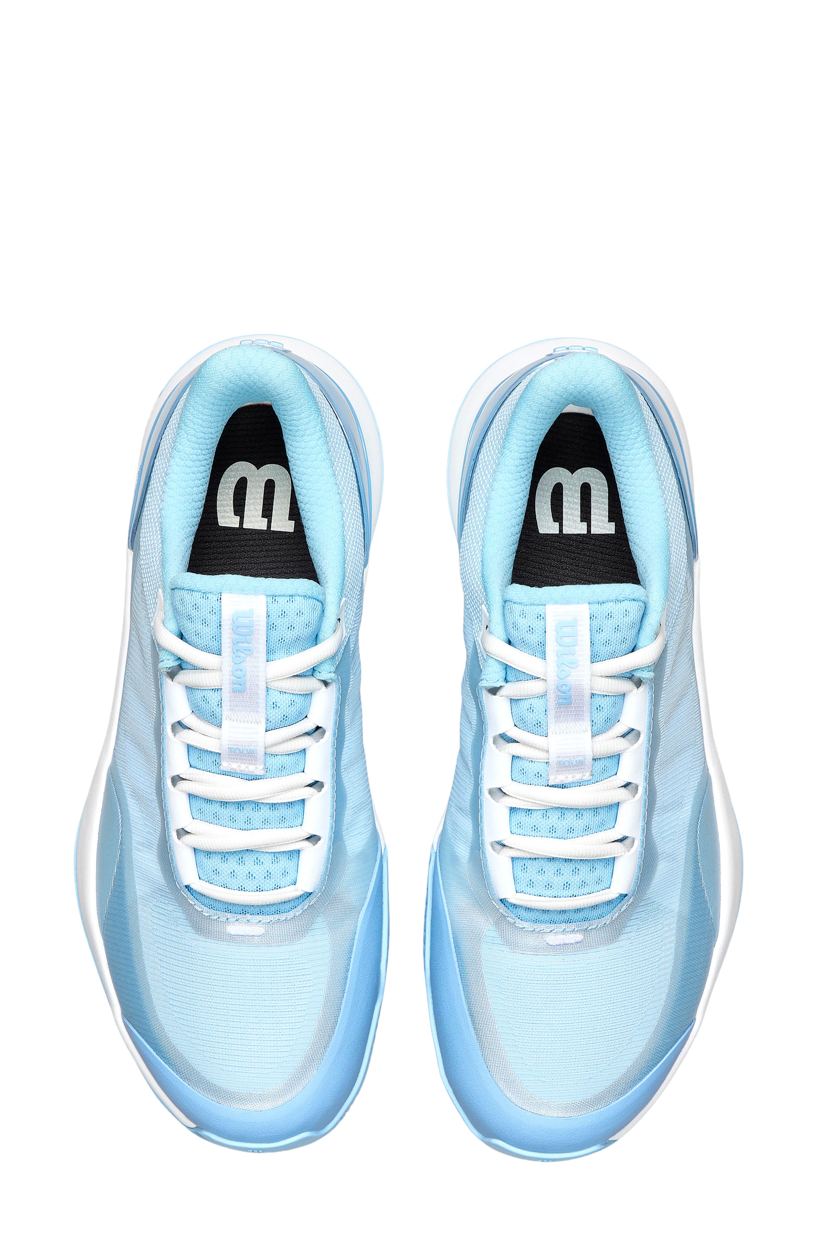 Intrigue Tour Tennis Sneaker, Alternate, color, AIRY BLUE / WHITE / AIRY BLUE