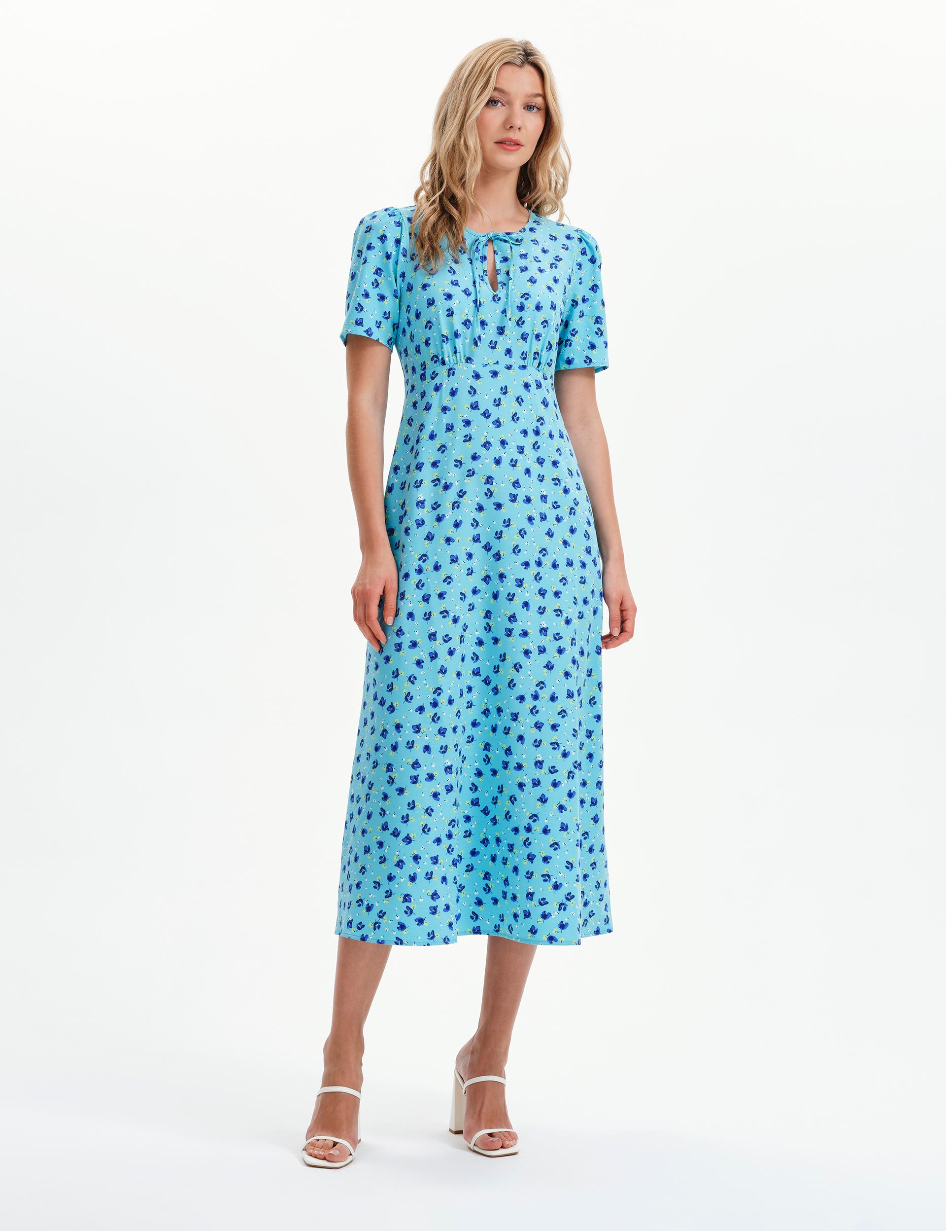Turquoise Floral