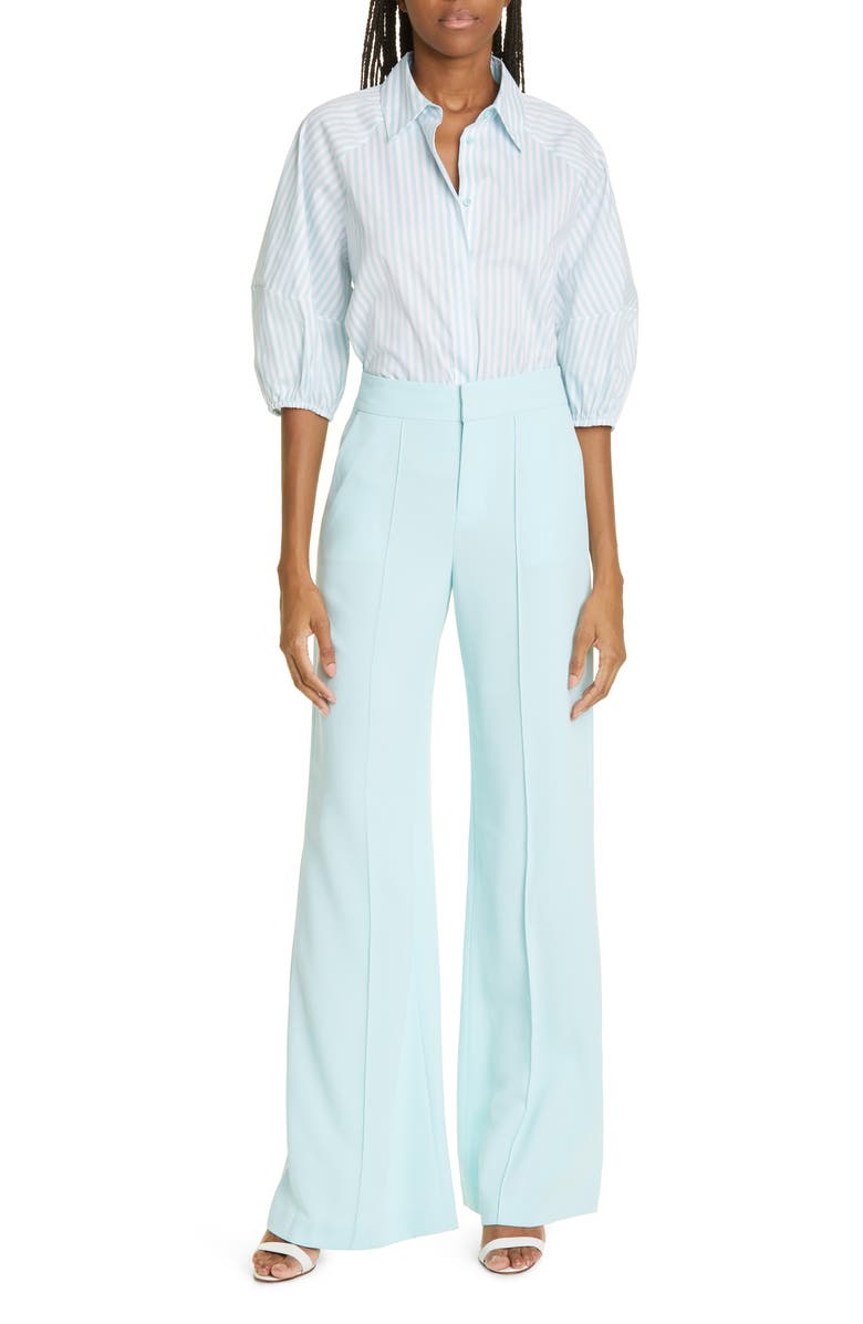 Alice + Olivia Dylan Wide Leg Trousers, Alternate, color, 