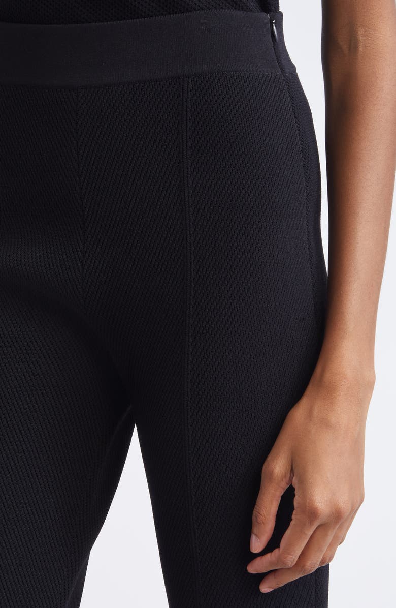 ST. JOHN Venezia Knit Pants, Alternate, color, Black