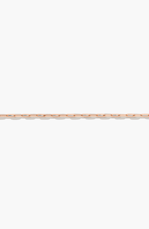 Paperclip Chain Bracelet