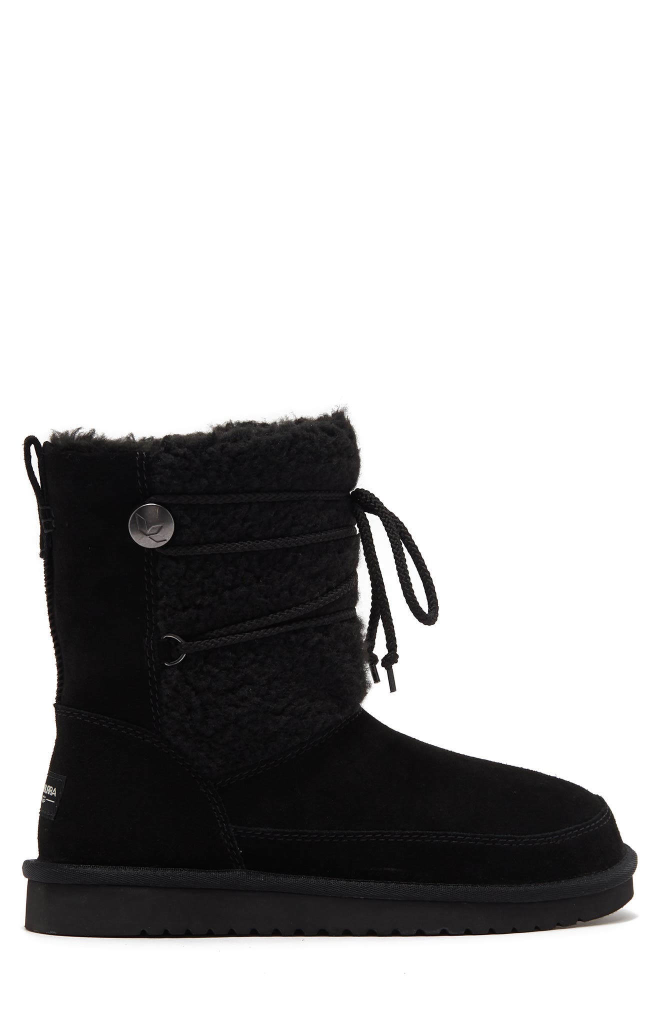Koolaburra by UGG<sup>®</sup> Koolaburra by Ugg Michon Faux Shearling Trimmed Short Boot, Alternate, color, 
