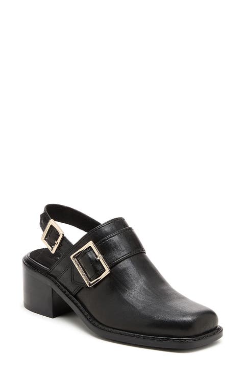 Glory Square Toe Slingback Pump (Women)