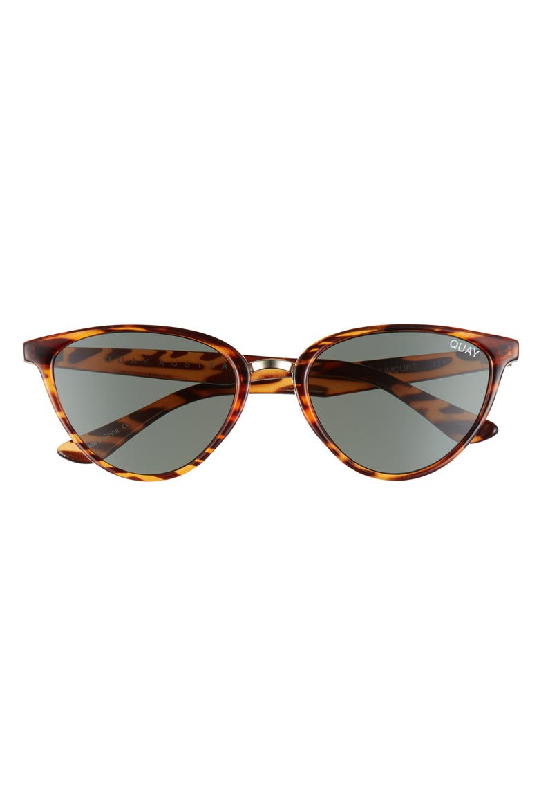 Australia Rumors 57mm Sunglasses, Alternate, color, TORT GREEN