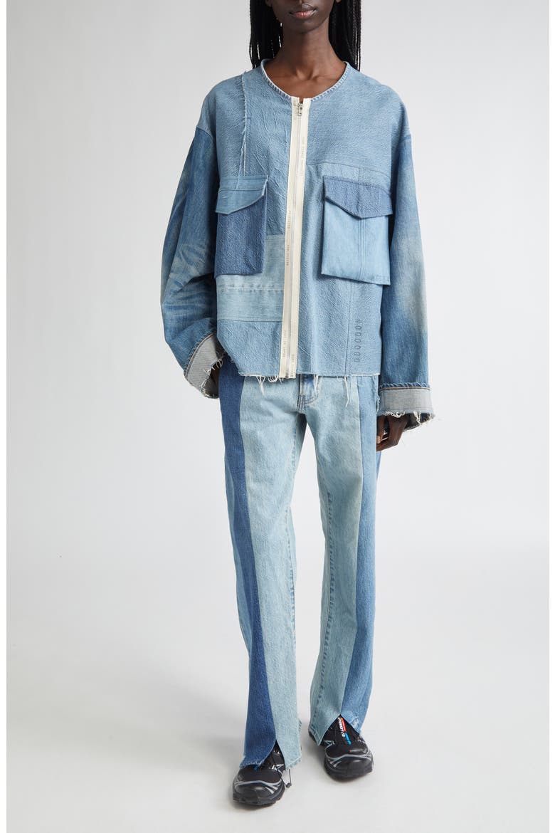 Remake Mark IV Denim Pants, Alternate, color, INDIGO ASSORT