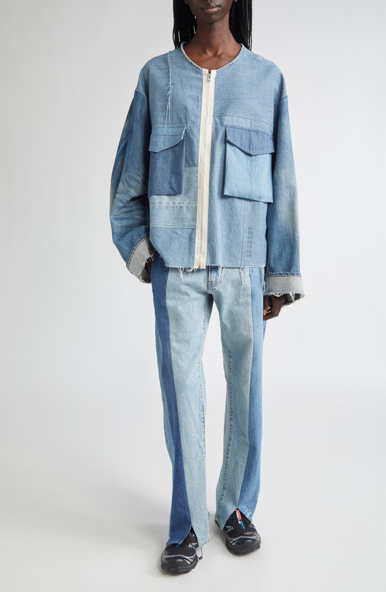 KURO Remake Mark IV Denim Pants, Alternate, color, Indigo Assort