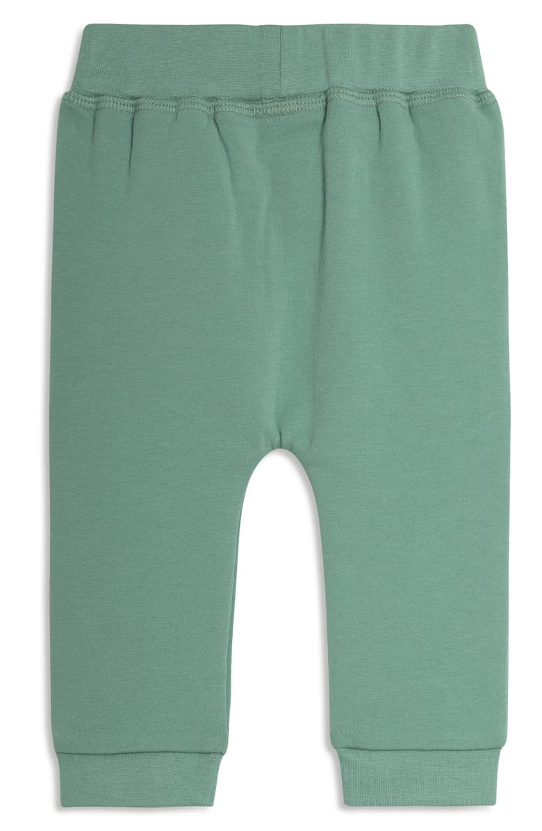 JOJO MAMAN BEBE Safari Animal Sweatshirt & Joggers Set, Alternate, color, Natural