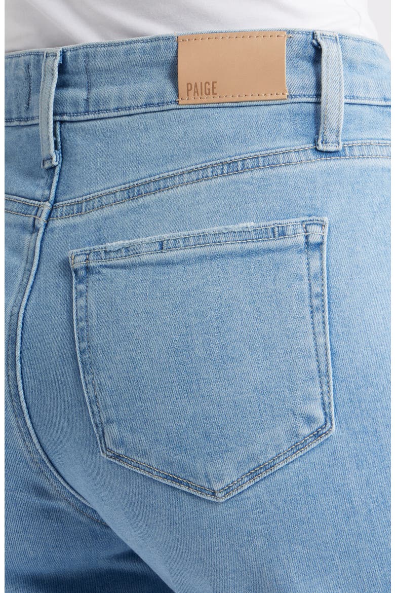 Anessa High Waist Raw Hem Wide Leg Ankle Jeans, Alternate, color, LUMINARIES