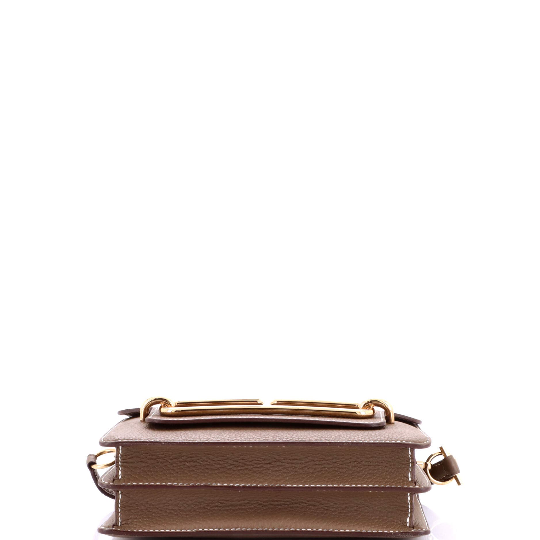 Pre-Owned Hermes Roulis Bag Clemence 23, Alternate, color, Etoupe