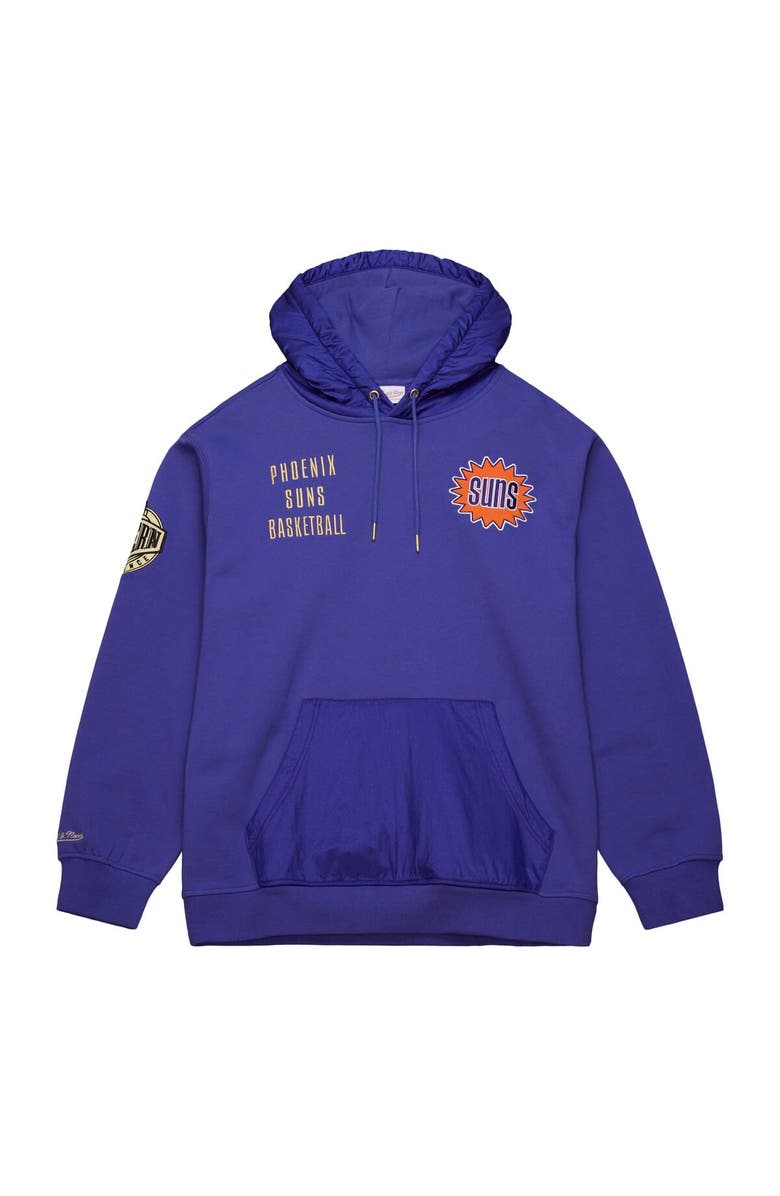 Mitchell & Ness Men's Mitchell & Ness Purple Phoenix Suns  Team OG 2.0 Vintage Logo Fleece Pullover Hoodie, Alternate, color, Purple