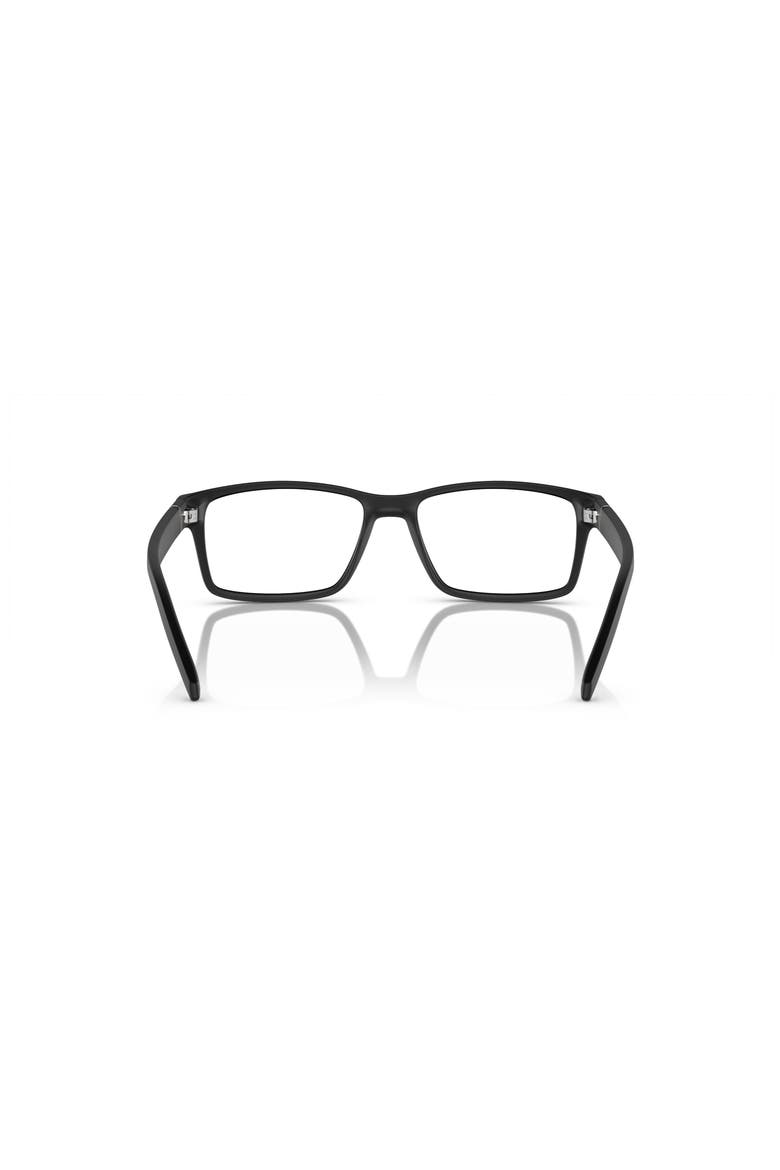 54MM LEONARDO RECTANGLE, Alternate, color, MATTE BL