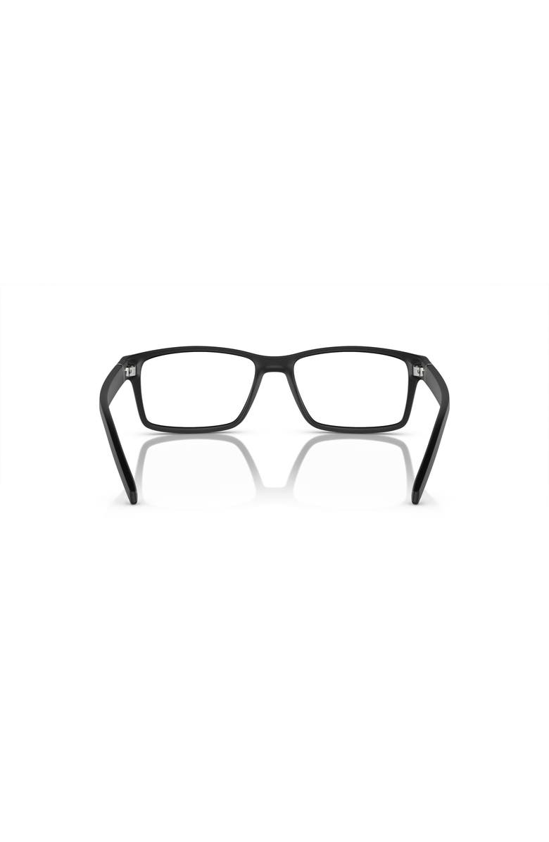 ARNETTE 54mm Rectangle optical glasses, Alternate, color, Black