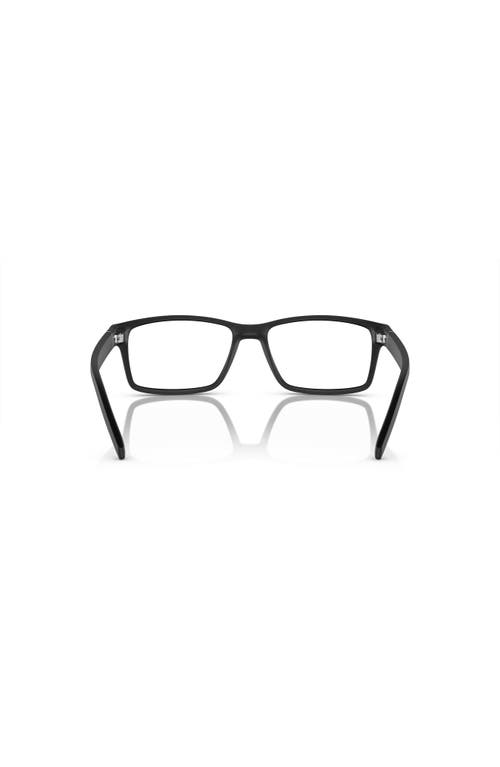 Arnette 54mm Rectangle Optical Glasses In Black