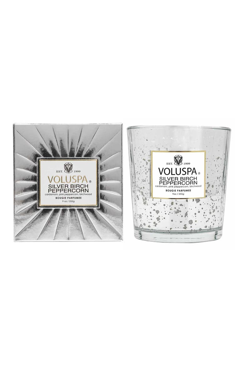 Silver Birch & Peppercorn Classic Candle, Alternate, color, SILVER BIRCH