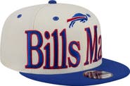 New Era Men's New Era Cream Buffalo Bills Bills Mafia Oversized Slogan 9FIFTY Snapback Hat
