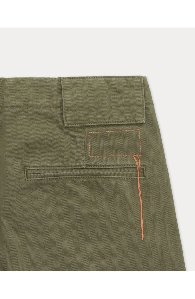 Fortela Hector Herringbone Cotton Trousers, Alternate, color, Sage Green
