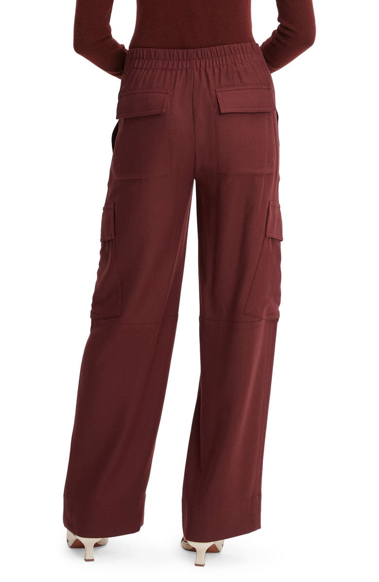 Vince Raver Flannel Cargo Pants, Alternate, color, Dark Cinnamon Stick