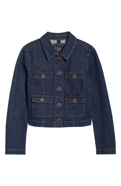 Lydia Stretch Denim Jacket (Ballast)