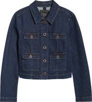 PAIGE Lydia Stretch Denim Jacket