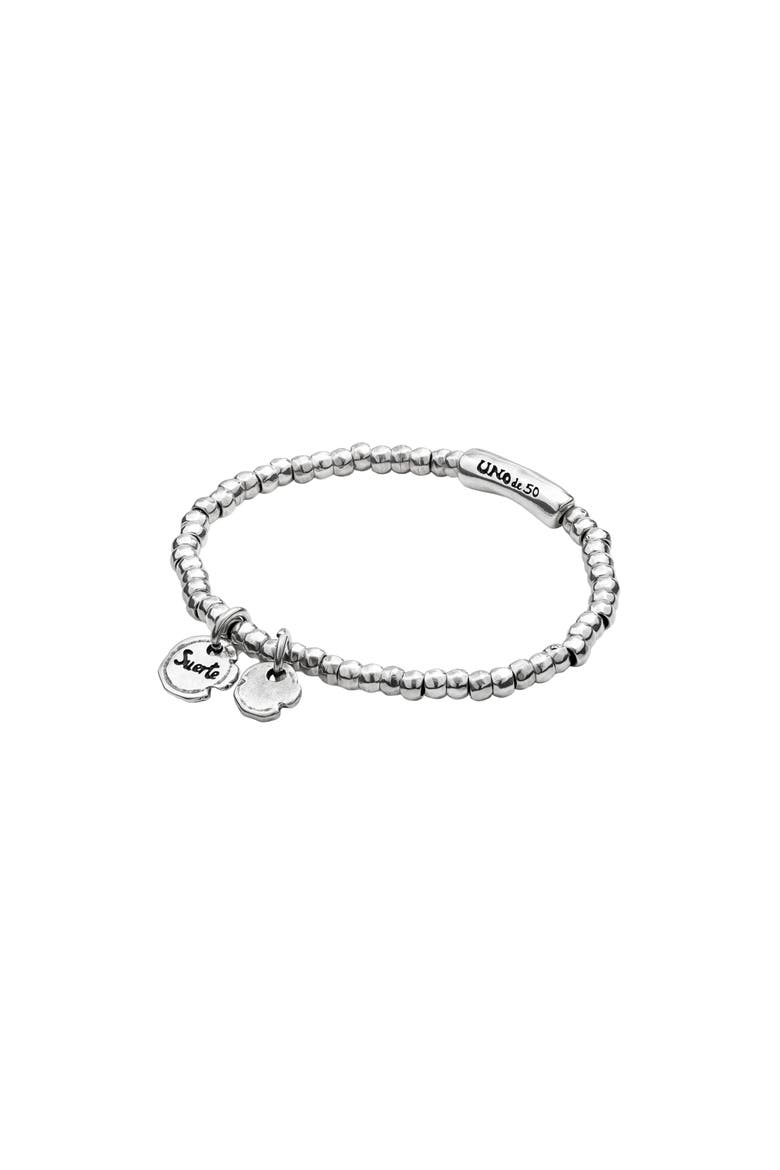 Sterling Silver Plated Bracelet, Alternate, color, Silver