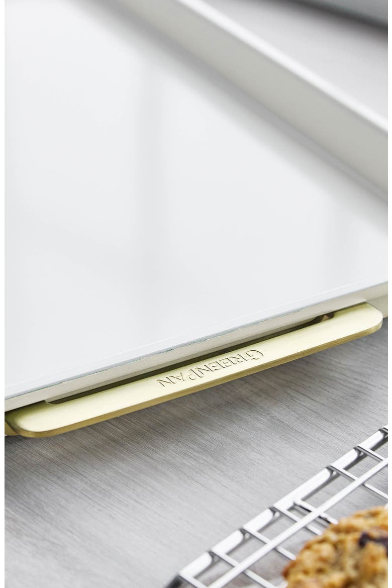 Reserve Bakeware Half Sheet Pan, Alternate, color, CREAM