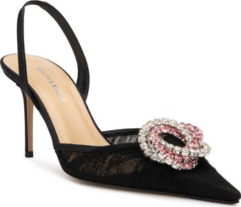 Galaxy Pointed Toe Slingback Pump