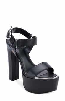DKNY Shila Ankle Strap Platform Sandal