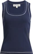 CITY BLUES Square Neck Tank
