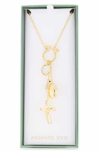 Cross Chunky Chain Necklace