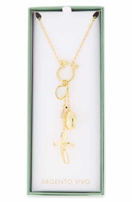 Cross Chunky Chain Necklace