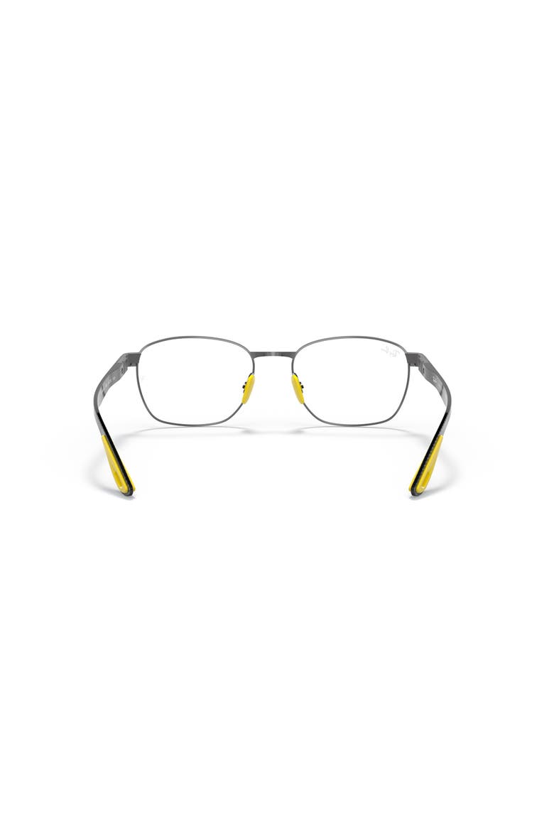 54mm Rectangle optical glasses, Alternate, color, Grey