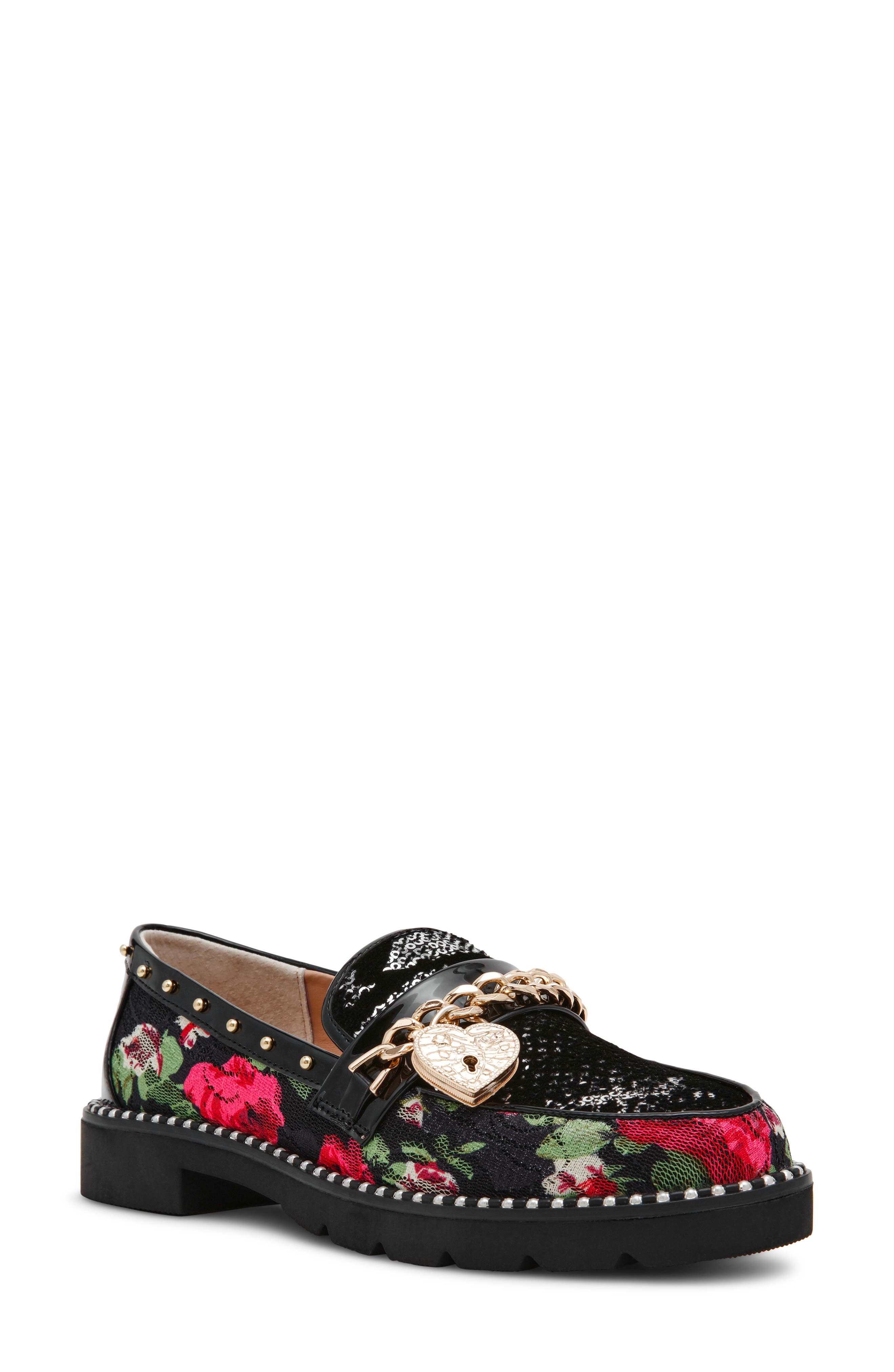 Alfie Loafer, Main, color, BLACK ROSE