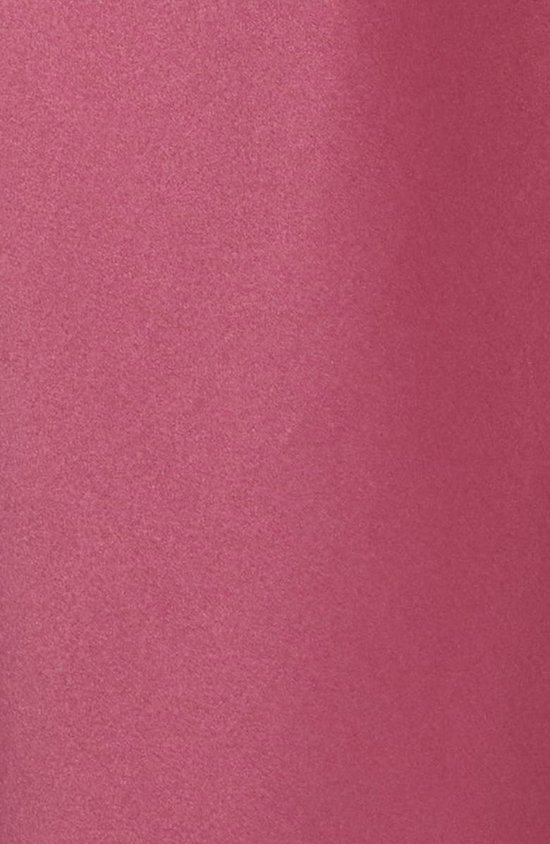 LoveShackFancy Serita Lace Silk Slipdress, Alternate, color, Deep Rose