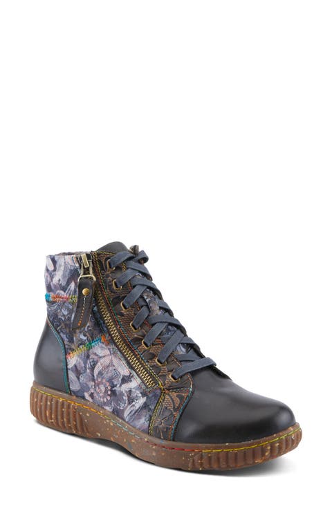 Maylah Lace-Up Bootie