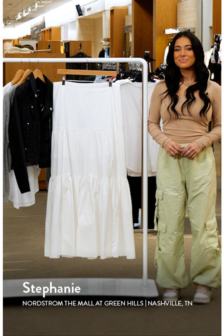 Tiered Maxi Skirt video