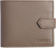Canali Tumbled Calfskin Billfold Wallet