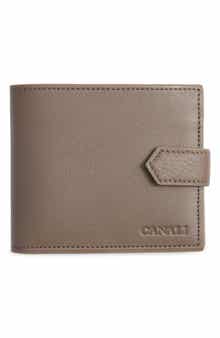 Tumbled Calfskin Billfold Wallet
