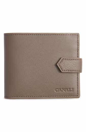 Tumbled Calfskin Billfold Wallet