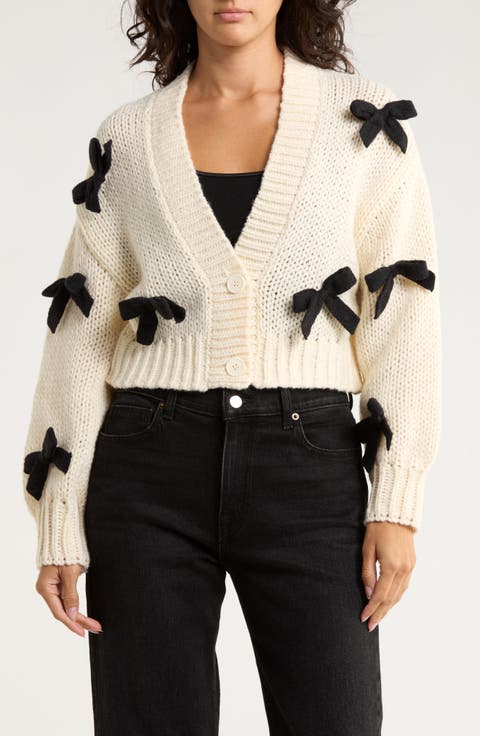 Bow Cardigan