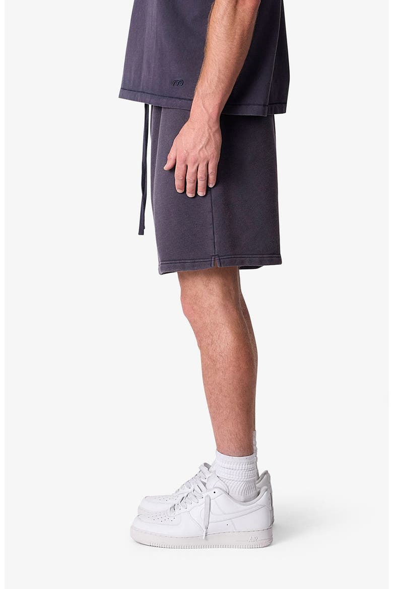 Cotton Sweatshorts, Main, color, WASHED BLACK