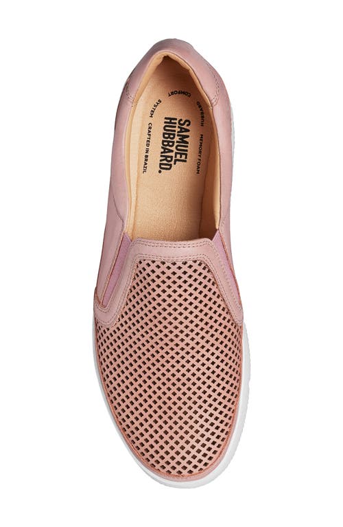 Samuel Hubbard Laguna Sneaker In Light Rose Leather