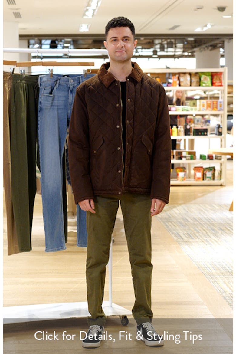 Waxed Cotton Quilted Countryman's Jacket video