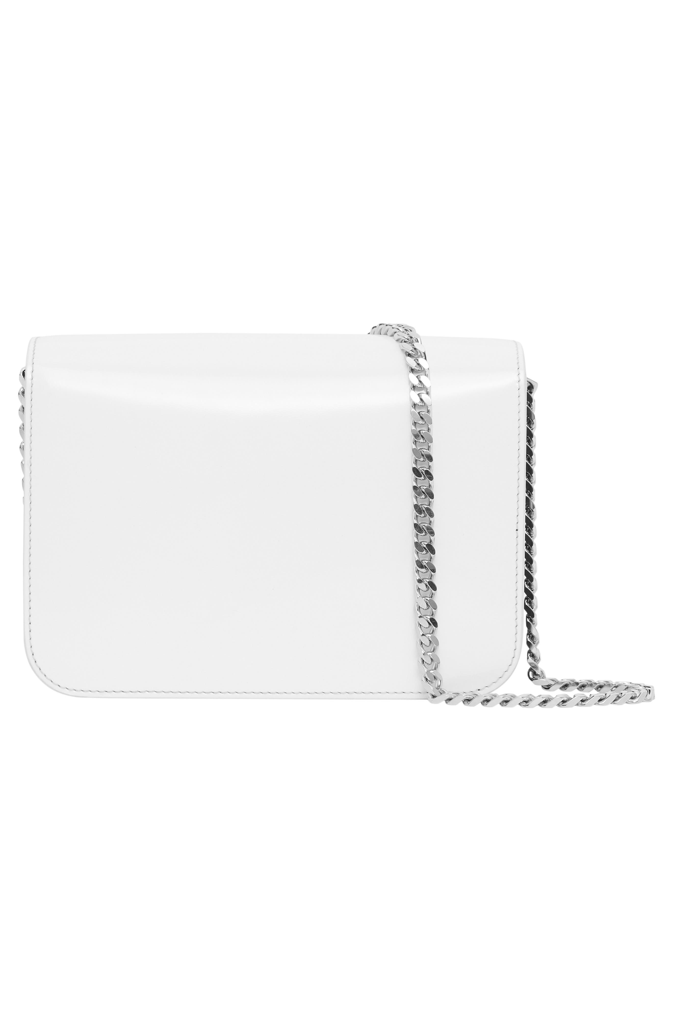 Burberry Small Painted Edge Logo TB Crossbody Bag, Alternate, color, 